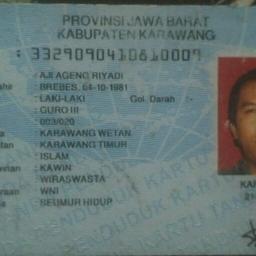 Profil CV Aji Ageng Riyadi