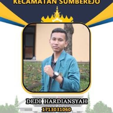 Profil CV Dedi Hardiansyah