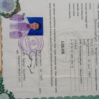 Profil CV Mulyadi