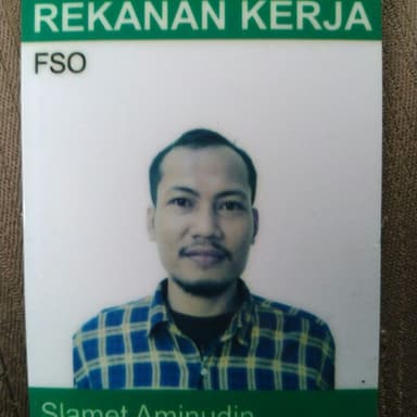 Profil CV Slamet Aminudin