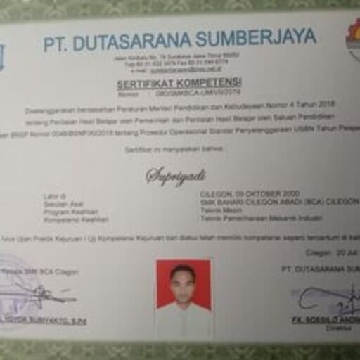 CV Supriyadi