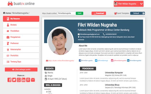 Langkah 4: Download PDF Siap Cetak